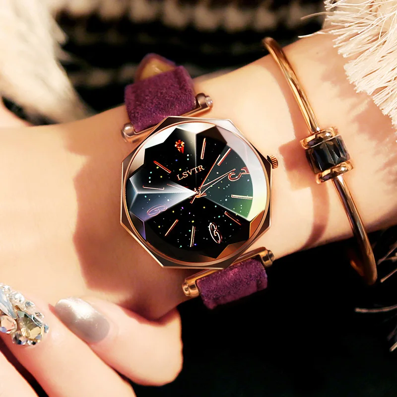 Fashion Starry Sky Diamond Glass Quartz Ladies Watch Women Watch Leather Strap Dress Watch Luxury Rhinestone Decoration Gifts
Fashion Starry Sky Diamond Glass Quartz Ladies Watch Women Watch Leather Strap Dress Watch Luxury Rhinestone Decoration Gifts