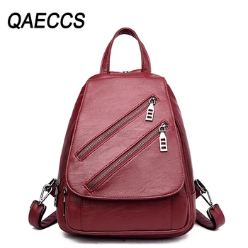 2019 Women Leather Backpacks High Quality Bagpack Ladies School Bags For Girls Sac a Dos Female Backpack Mochilas Rucksacks Girl
2019 Women Leather Backpacks High Quality Bagpack Ladies School Bags For Girls Sac a Dos Female Backpack Mochilas Rucksacks Girl