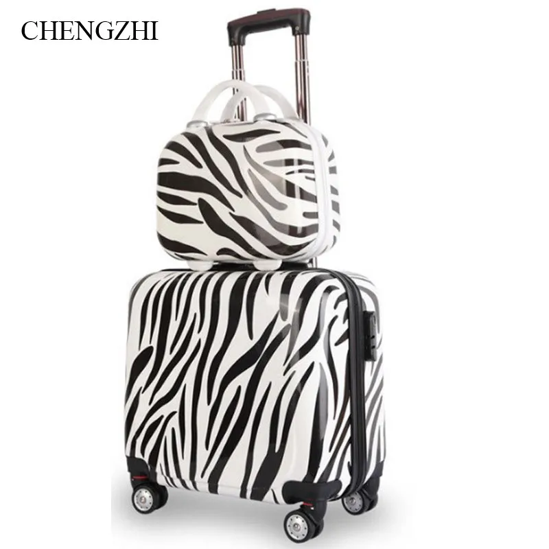 CHENGZHICute Kids luggage sets 18 inch travel suitcase with 12 inch cosmetics case on wheels
CHENGZHICute Kids luggage sets 18 inch travel suitcase with 12 inch cosmetics case on wheels