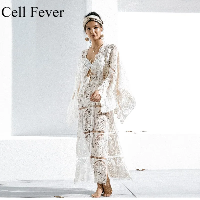 Beach Cover Up Lace Boho Long Bikini Tunic Swimsuit See Through Beach Maxi Dress Women Kaftan Robe de Plage Saida de Praia Pareo
Beach Cover Up Lace Boho Long Bikini Tunic Swimsuit See Through Beach Maxi Dress Women Kaftan Robe de Plage Saida de Praia Pareo
