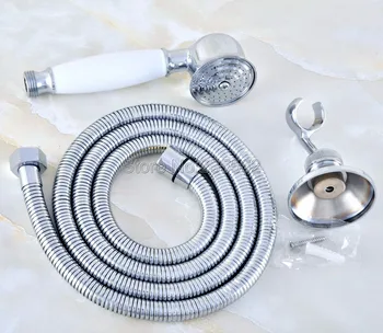Chrome Brass Telephone Style Bathroom Shower Head Water Saving Hand Held Shower Head Spray &1.5m Hose lhh028
Chrome Brass Telephone Style Bathroom Shower Head Water Saving Hand Held Shower Head Spray &1.5m Hose lhh028