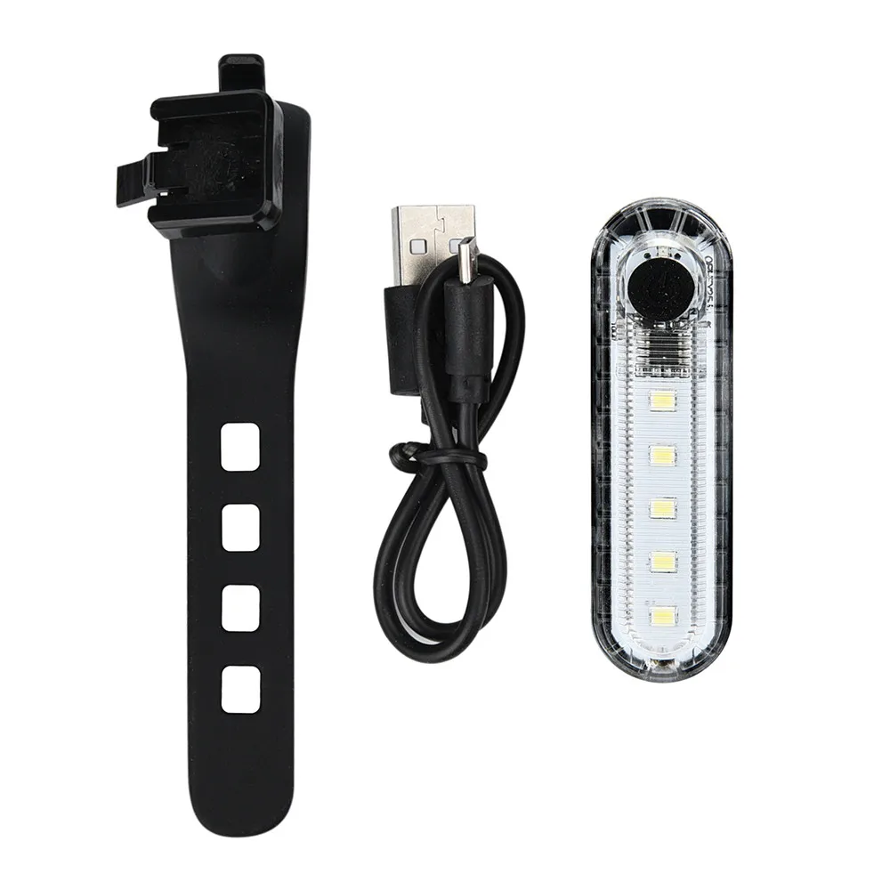 5 LED Front Rear Tail Light Lamp USB Rechargeable Bicycle Light Safety Warning Cycling Light Luz Delantera Bicicleta #YL2
5 LED Front Rear Tail Light Lamp USB Rechargeable Bicycle Light Safety Warning Cycling Light Luz Delantera Bicicleta #YL2