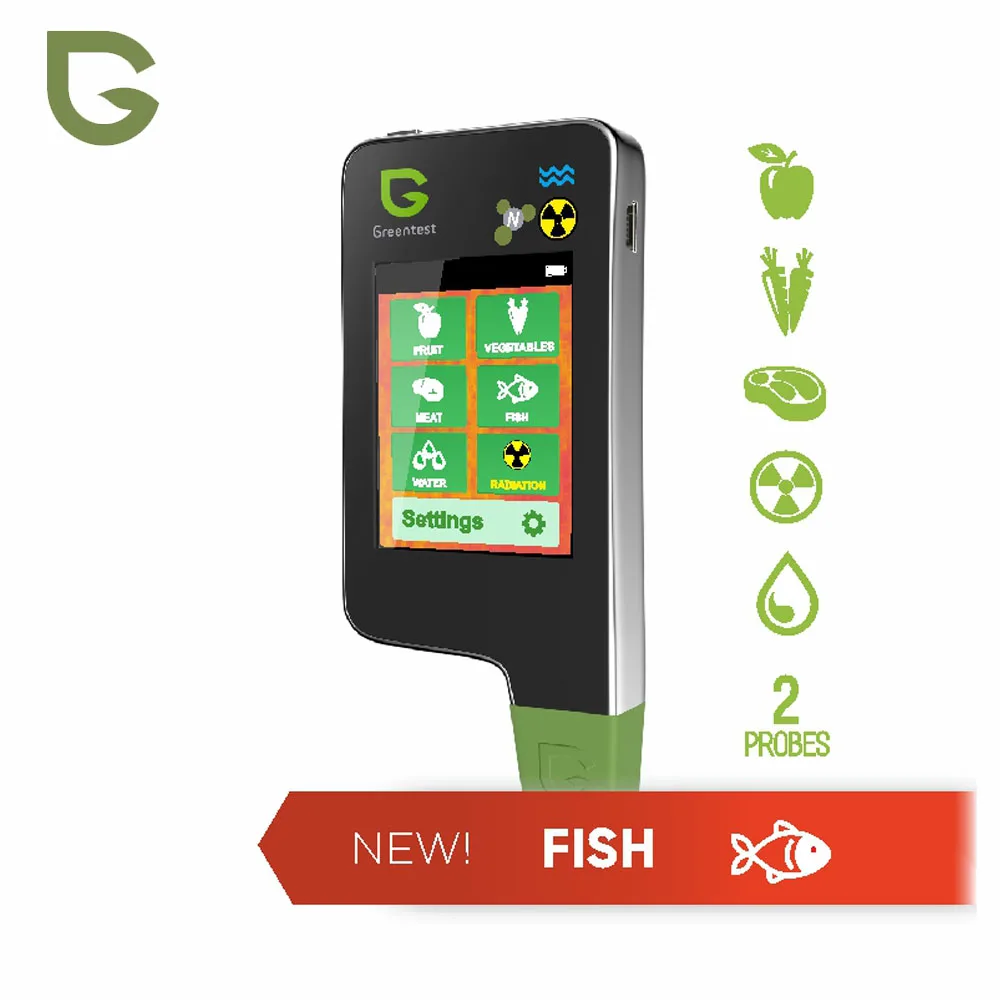 Greentest ECO-5F 3 in 1 Digital Food Nitrate Tester Concentration Meter Analyzer Fruit/Meat/Fish Water Hardness Radiations Meter
Greentest ECO-5F 3 in 1 Digital Food Nitrate Tester Concentration Meter Analyzer Fruit/Meat/Fish Water Hardness Radiations Meter