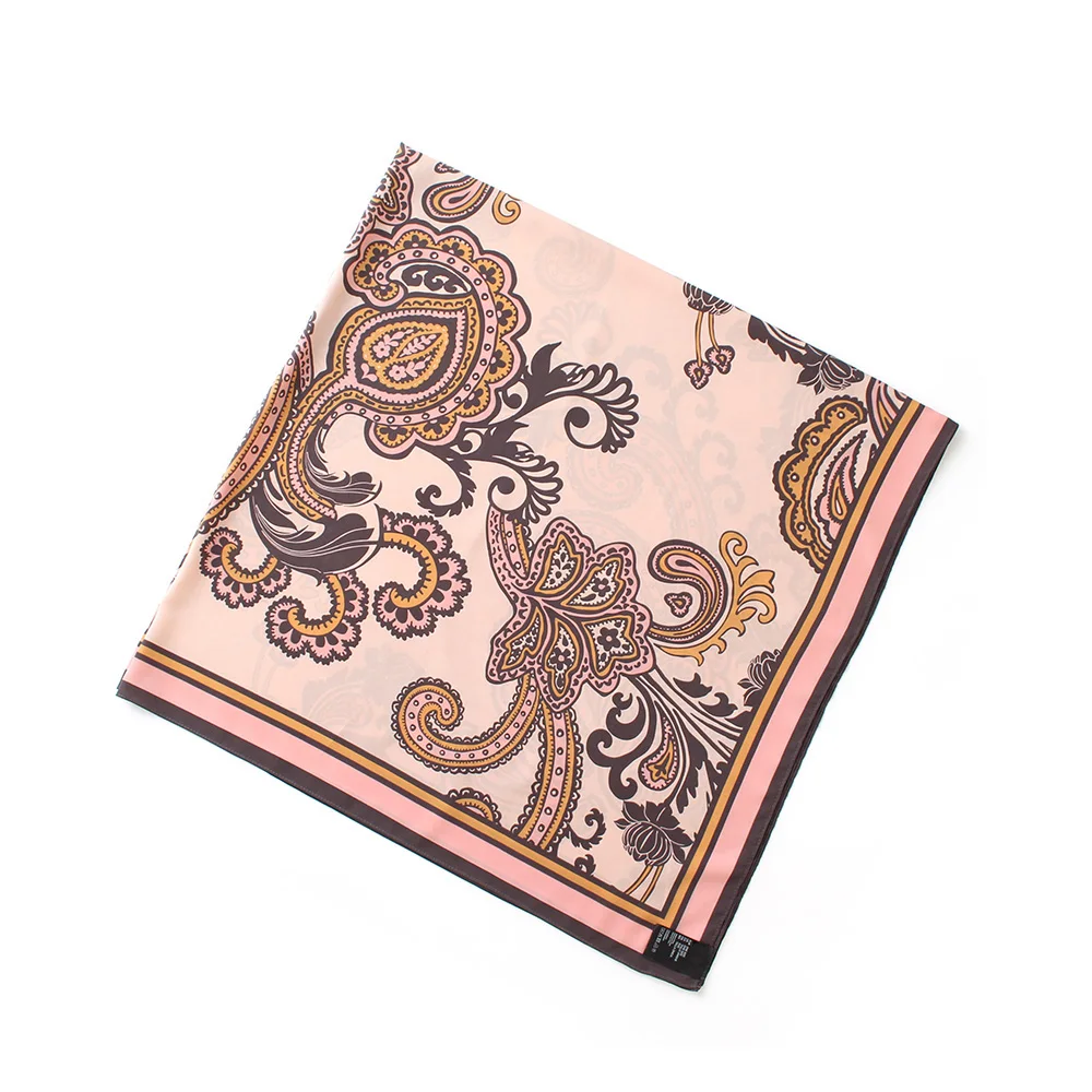 130*130cm women georgette satin silk square scarf paisley floral print headband bandana lady hijab bufanda shawl super large
130*130cm women georgette satin silk square scarf paisley floral print headband bandana lady hijab bufanda shawl super large
