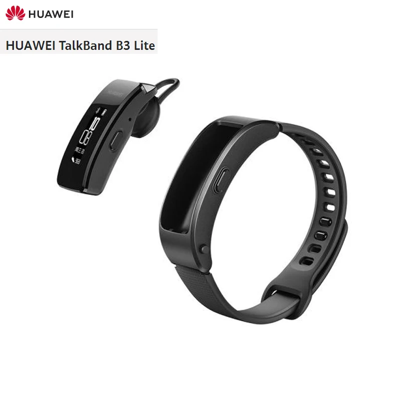 Original Huawei Talkband B3 Lite Smart Wristband Bluetooth Headset Answer/End Call Run Walk Sleep Auto Track Alarm Message
Original Huawei Talkband B3 Lite Smart Wristband Bluetooth Headset Answer/End Call Run Walk Sleep Auto Track Alarm Message
