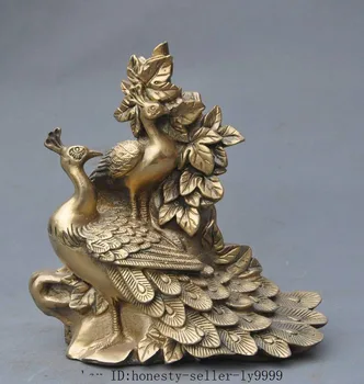 Crafts statue china brass fengshui lucky Auspicious animal Peacock Peafowl Maurya Pavo statue Halloween
Crafts statue china brass fengshui lucky Auspicious animal Peacock Peafowl Maurya Pavo statue Halloween