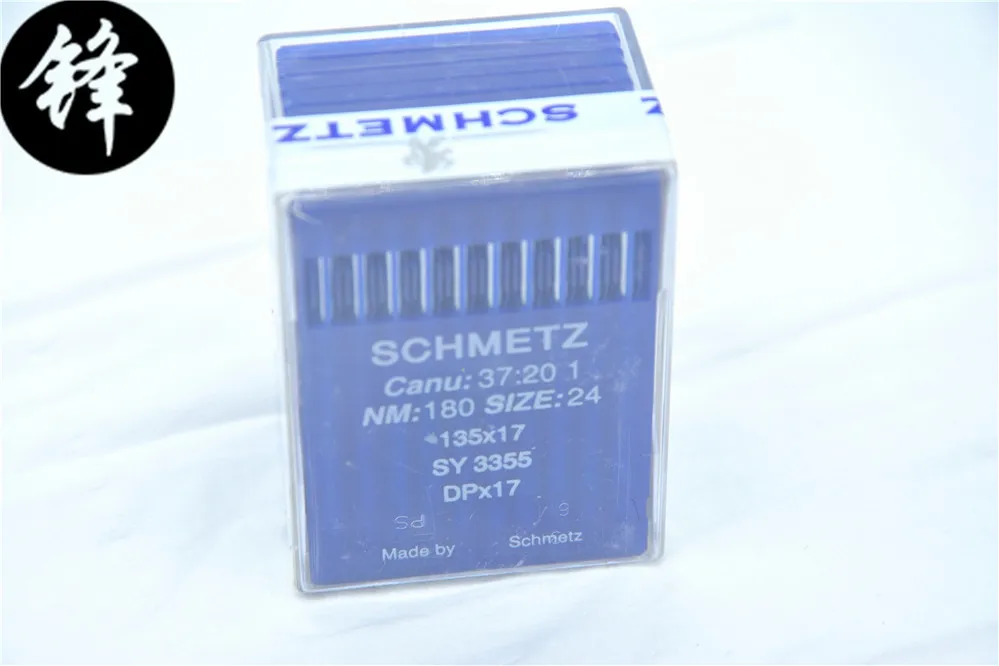 SCHMETZ 135X17 SIZE #24/180 INDUSTRIAL SEWING MACHINE NEEDLES DPX17  SIZE#24 