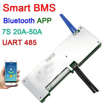 7S Smart Lithium Battery Protection Board UART 485 Dual Communication Bluetooth APP Display Control Li-ion Lipo BMS 24V eBike
7S Smart Lithium Battery Protection Board UART 485 Dual Communication Bluetooth APP Display Control Li-ion Lipo BMS 24V eBike