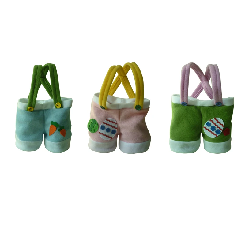 3pcs/set Easter Bunny Pants Shaped Candy Bag Lovely Easter Candy Handbags Portable Gift Bags Home Decoration for Children Kids
3pcs/set Easter Bunny Pants Shaped Candy Bag Lovely Easter Candy Handbags Portable Gift Bags Home Decoration for Children Kids