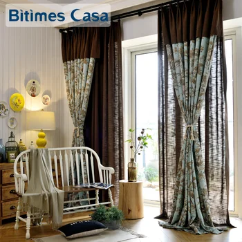 Flower Tree And Bird Printing Window Curtain Drapes Big Size For Living Room Bedroom Pastoral Home Decoration
Flower Tree And Bird Printing Window Curtain Drapes Big Size For Living Room Bedroom Pastoral Home Decoration