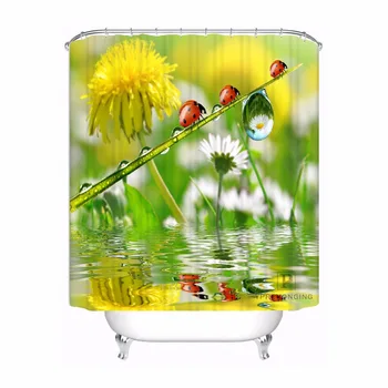 Custom Black Eyed Susan and Daisy Fleabane Shower Bath Curtain Mildewproof Waterproof Polyester Various Sizes#0421-21-22
Custom Black Eyed Susan and Daisy Fleabane Shower Bath Curtain Mildewproof Waterproof Polyester Various Sizes#0421-21-22