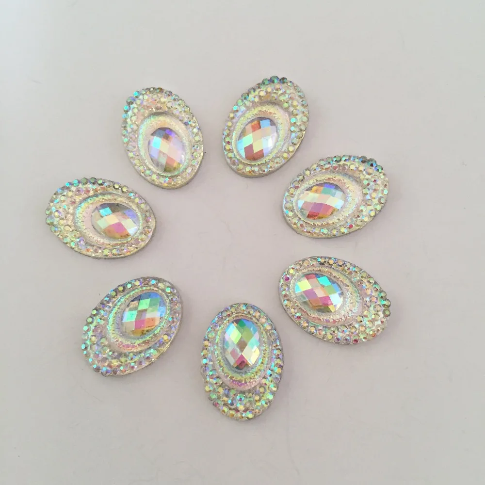 40pcs 13mm*18mm AB Resin Peacock Oval FlatBack Rhinestone Appliques/wedding DIY craft D629
40pcs 13mm*18mm AB Resin Peacock Oval FlatBack Rhinestone Appliques/wedding DIY craft D629
