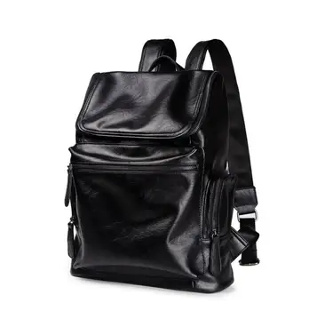 newhostacy 063017 man PU leather backpack student school bag
newhostacy 063017 man PU leather backpack student school bag