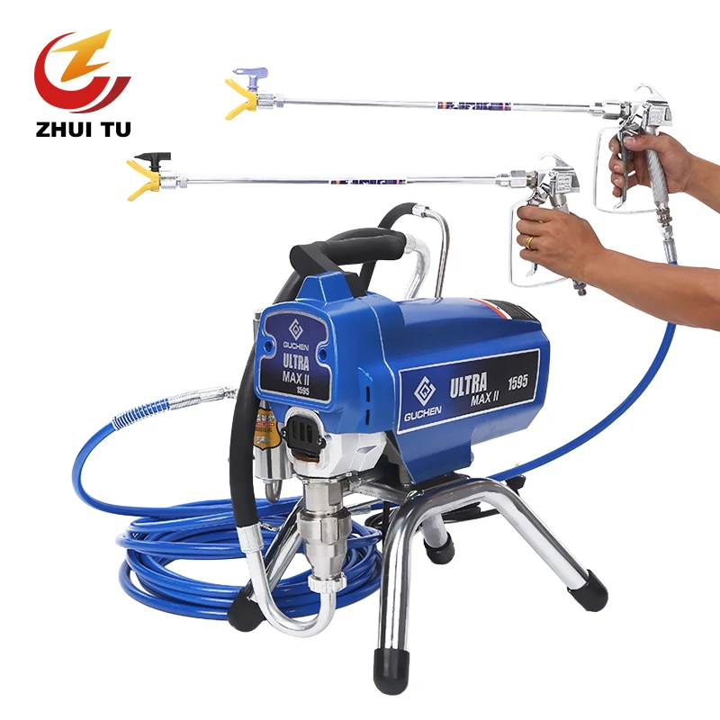 Calvin 1595 double piston machine gunProfesional Electric Airless Paint Sprayer PISTON Painting Machine motor
Calvin 1595 double piston machine gunProfesional Electric Airless Paint Sprayer PISTON Painting Machine motor