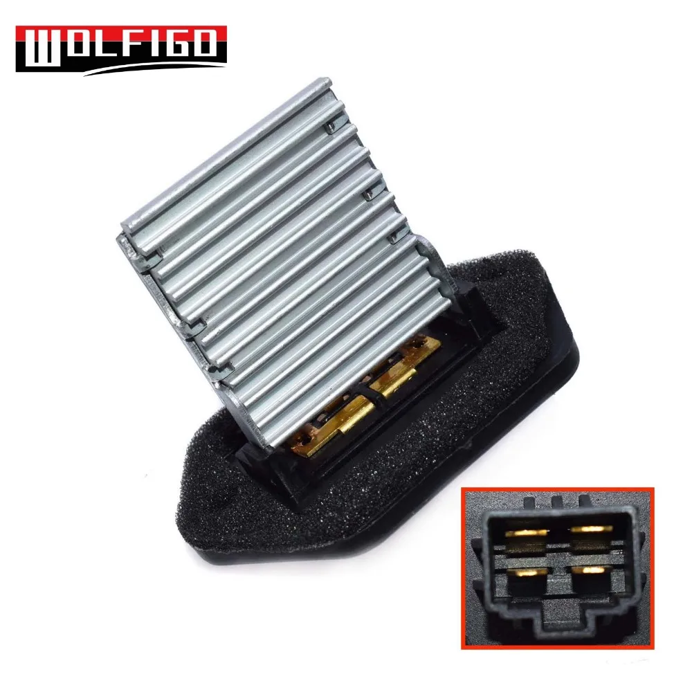 WOLFIGO Blower Motor Resistor for 2004 2005 2006 Kia Rio Spectra Spectra5 0K30C-61B15,AA8A7-61522,0K08A-61R20A,0K30C61B15
WOLFIGO Blower Motor Resistor for 2004 2005 2006 Kia Rio Spectra Spectra5 0K30C-61B15,AA8A7-61522,0K08A-61R20A,0K30C61B15
