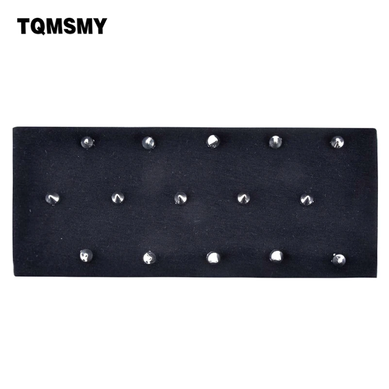 TQMSMY Punk style women rivets hair band sport Yoga female headband popular style absorb sweat wide headband for lady TMFD08
TQMSMY Punk style women rivets hair band sport Yoga female headband popular style absorb sweat wide headband for lady TMFD08