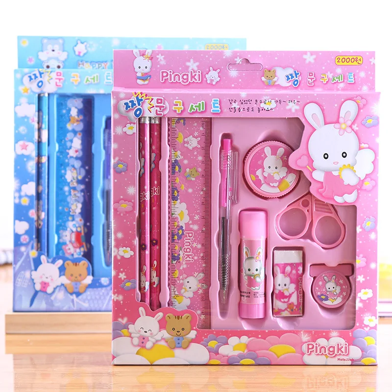 Gift,Children's Stationery Set,9 Pieces For Primary School Students and Children's Birthday Gifts,Free shipping
Gift,Children's Stationery Set,9 Pieces For Primary School Students and Children's Birthday Gifts,Free shipping