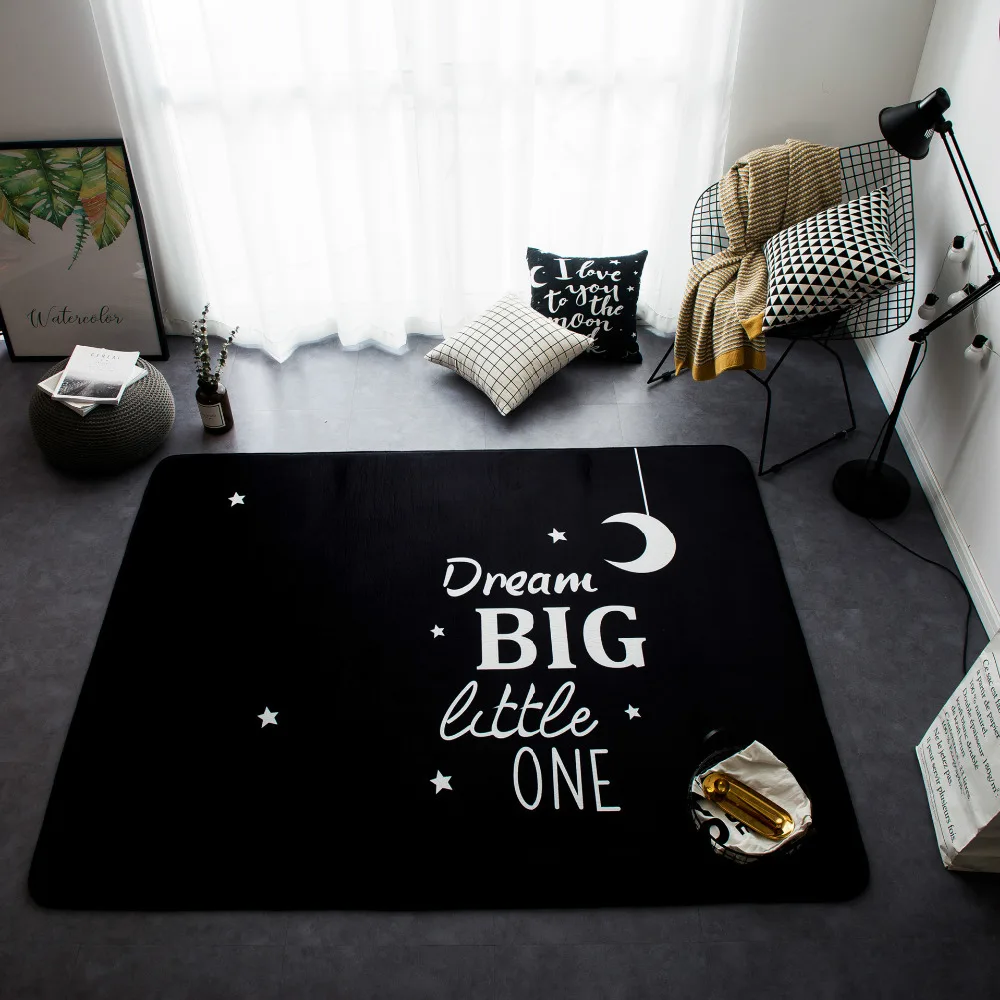 145X195CM Star Moon Carpets For Living Room Nordic Style Soft Rugs For Bedroom Home Decoration Coffee Table Area Rug/Floor Mat
145X195CM Star Moon Carpets For Living Room Nordic Style Soft Rugs For Bedroom Home Decoration Coffee Table Area Rug/Floor Mat
