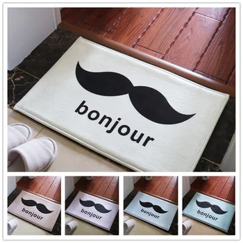Big Size Available Fashion Moustache Bonjour Welcome Home Soft Floor Foot Door Yoga Mat Bathroom Kitchen Hallway Carpet Area Rug
Big Size Available Fashion Moustache Bonjour Welcome Home Soft Floor Foot Door Yoga Mat Bathroom Kitchen Hallway Carpet Area Rug