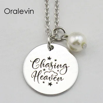 CHASING HEAVEN Inspirational Hand Stamped Engraved Custom Charm Pendant Decoration Costume Necklace Jewelry,10Pcs/Lot, #LN1967
CHASING HEAVEN Inspirational Hand Stamped Engraved Custom Charm Pendant Decoration Costume Necklace Jewelry,10Pcs/Lot, #LN1967