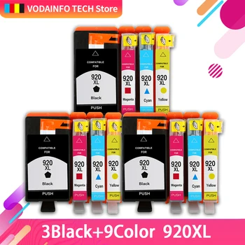 QSYRAINBOW Replacement for HP 920XL Ink Cartridge For HP Officejet 6000 6500 6500 Wireless 6500A 7000 7500 7500A Printer
QSYRAINBOW Replacement for HP 920XL Ink Cartridge For HP Officejet 6000 6500 6500 Wireless 6500A 7000 7500 7500A Printer