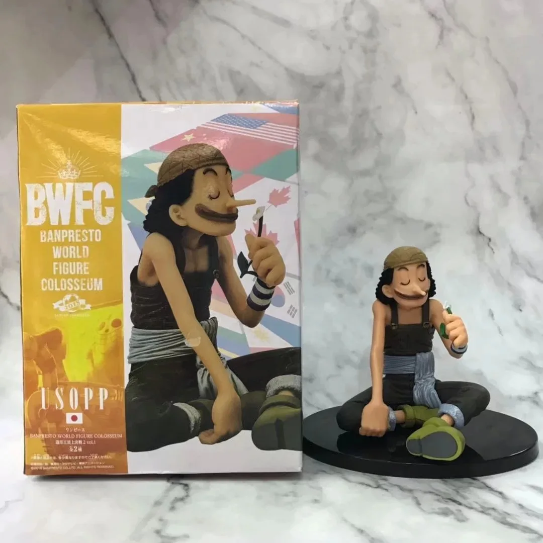 Anime BWFC ONE PIECE World Congress 2 Straw Hat Pirates Usopp Vol.1 PVC Action Figure Collectible Model Toy 
Anime BWFC ONE PIECE World Congress 2 Straw Hat Pirates Usopp Vol.1 PVC Action Figure Collectible Model Toy