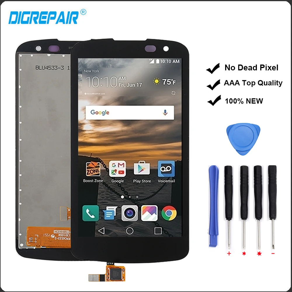 For LG K3 2016 LCD Screen K120 K100 LS450 LCD Display Touch Screen Digitizer Replacement For LG K120 Display
For LG K3 2016 LCD Screen K120 K100 LS450 LCD Display Touch Screen Digitizer Replacement For LG K120 Display