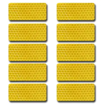 10pcs 60 x 30mm Reflector Tape Yellow for Toyota High Intensity Security Marking Tape For Car Reflectors Rear
10pcs 60 x 30mm Reflector Tape Yellow for Toyota High Intensity Security Marking Tape For Car Reflectors Rear