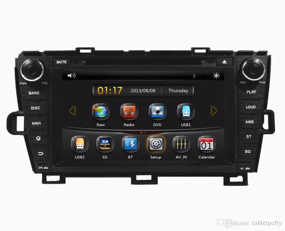 8" Car DVD player with GPS(optional),audio Radio stereo,BT/TV,car multimedia headunit for TOYOTA PRIUS 2009 2010 2011 2012 2013
8" Car DVD player with GPS(optional),audio Radio stereo,BT/TV,car multimedia headunit for TOYOTA PRIUS 2009 2010 2011 2012 2013