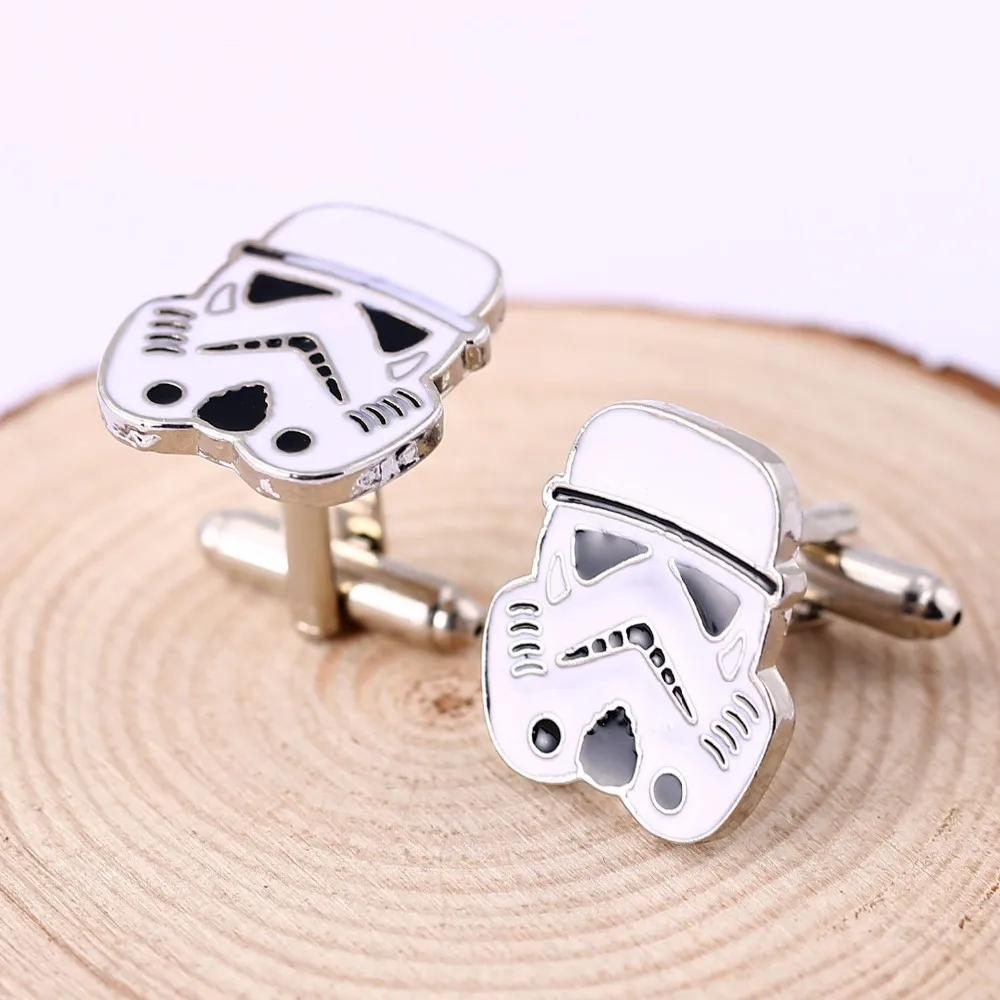 Mengtuyi Jewelry Cuff Links Star Wars Empire Storm Commando Trooper Cufflinks For Men Shirt Buttons Business Accessory
Mengtuyi Jewelry Cuff Links Star Wars Empire Storm Commando Trooper Cufflinks For Men Shirt Buttons Business Accessory