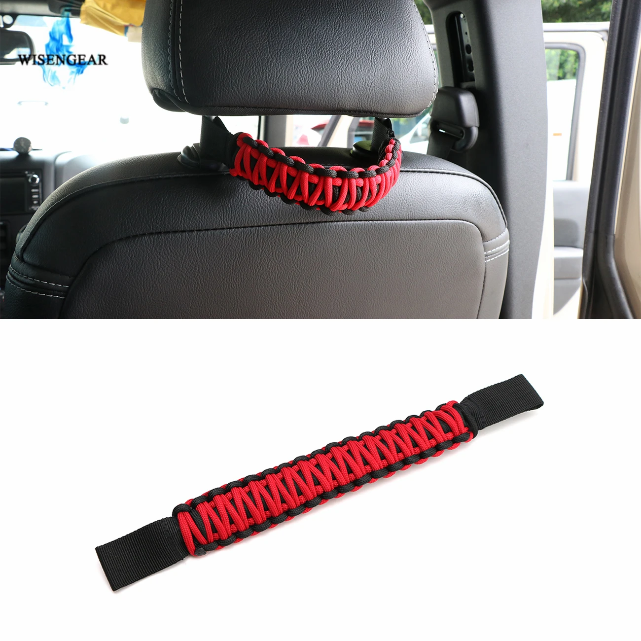 WISENGEAR Car Rear Seat Back Headrest Grab Handle Passenger Grip Handles Seat Hanger For Jeep Wrangler YJ TJ JK JKU JL Unlimited
WISENGEAR Car Rear Seat Back Headrest Grab Handle Passenger Grip Handles Seat Hanger For Jeep Wrangler YJ TJ JK JKU JL Unlimited