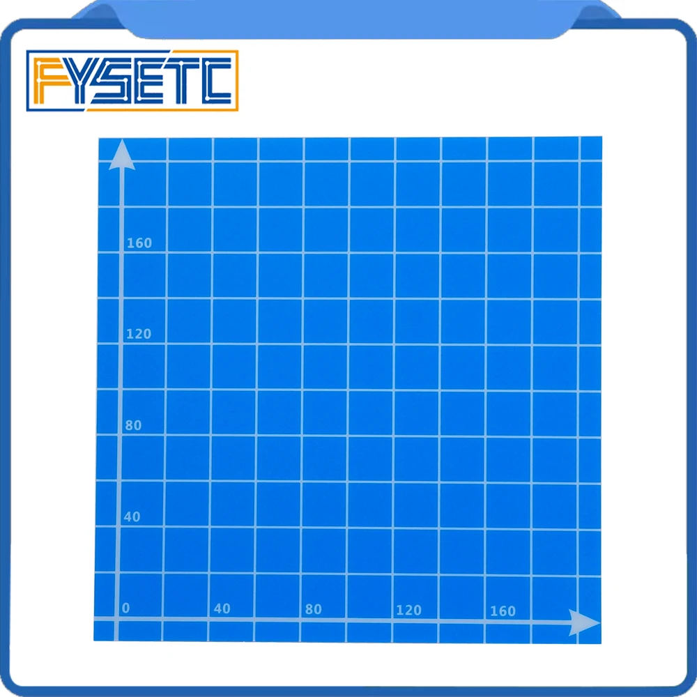 1pc 220x220mm Blue Frosted Heated Bed Sticker Printing Form Build Sheets Grid Build Plate Tape Platform Sticker For Anet Ender-3
1pc 220x220mm Blue Frosted Heated Bed Sticker Printing Form Build Sheets Grid Build Plate Tape Platform Sticker For Anet Ender-3