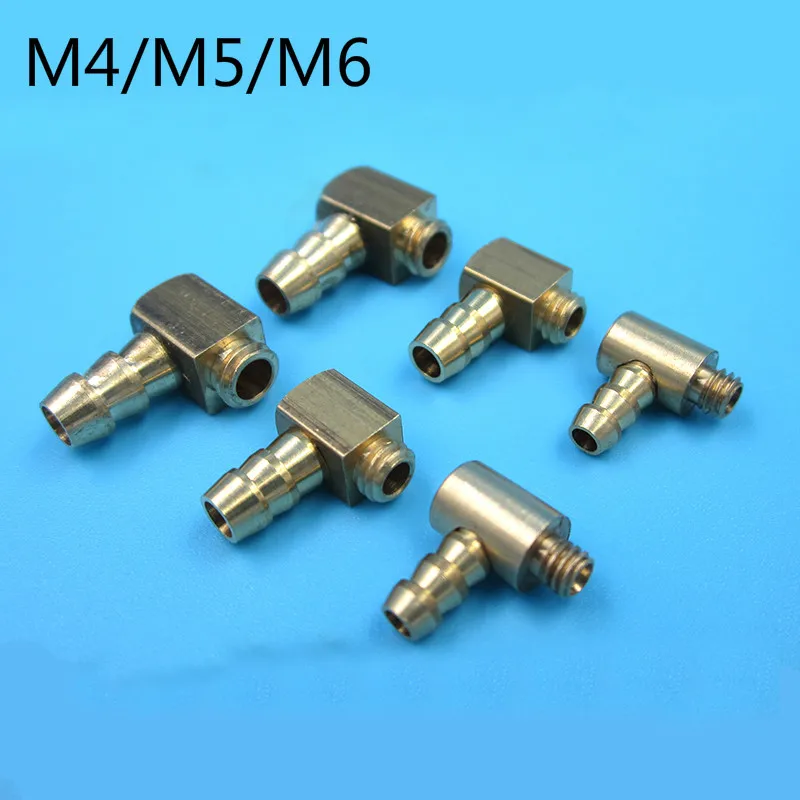 4PC Gasoline M4 M5 M6 Copper Water Nozzle 90 Degree L Type Oil Fuel Water Nipple Faucet for RC Brushless Jet Boat Cooling System
4PC Gasoline M4 M5 M6 Copper Water Nozzle 90 Degree L Type Oil Fuel Water Nipple Faucet for RC Brushless Jet Boat Cooling System