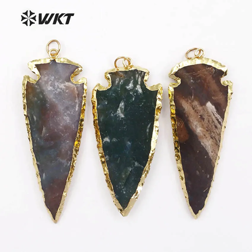 WT-P1378 High quality Design Custom Natural4 Metal Full Plated At gate Arrowhead Pendant with Vintage for women jewelry
WT-P1378 High quality Design Custom Natural4 Metal Full Plated At gate Arrowhead Pendant with Vintage for women jewelry