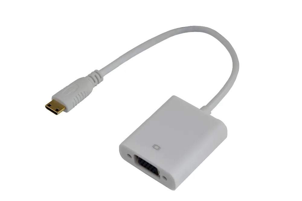 20pcs/lot freeshipping Gold-Plated 1080P mini HDMI to VGA Female Video Cable Converter for PC DVD HDTV
20pcs/lot freeshipping Gold-Plated 1080P mini HDMI to VGA Female Video Cable Converter for PC DVD HDTV