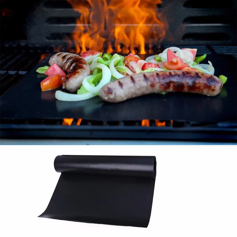 1pcs 0.2mm Thick ptfe Barbecue Grill Mat 33*40cm non-stick Reusable BBQ Grill Mats Sheet Grill Foil BBQ Liner
1pcs 0.2mm Thick ptfe Barbecue Grill Mat 33*40cm non-stick Reusable BBQ Grill Mats Sheet Grill Foil BBQ Liner