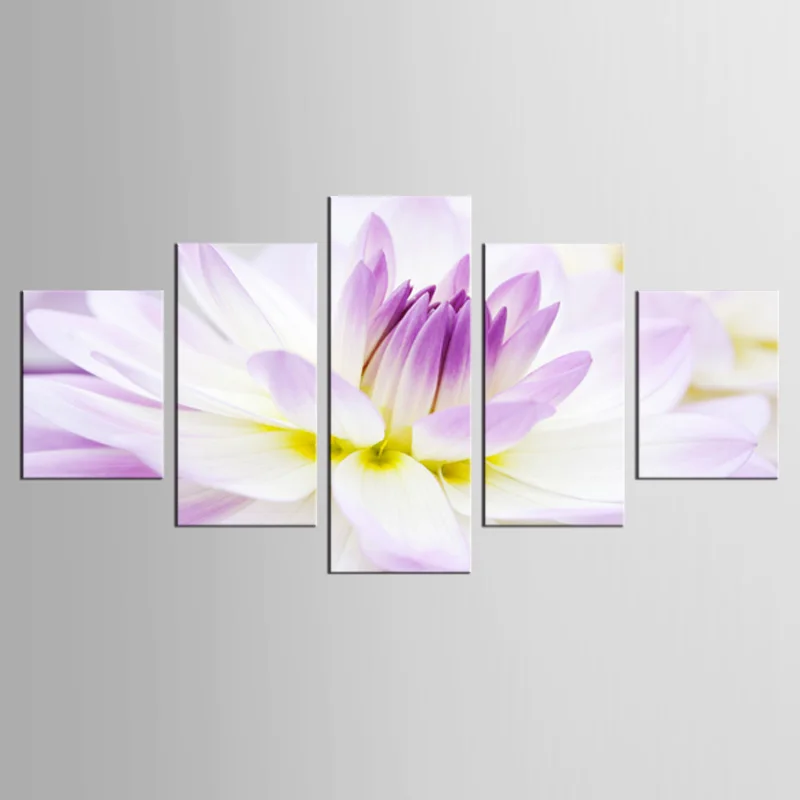 5 pieces/set Purple flowers Wall Art Picture Modular pictures Canvas Print wall pictures living room decoration painting
5 pieces/set Purple flowers Wall Art Picture Modular pictures Canvas Print wall pictures living room decoration painting