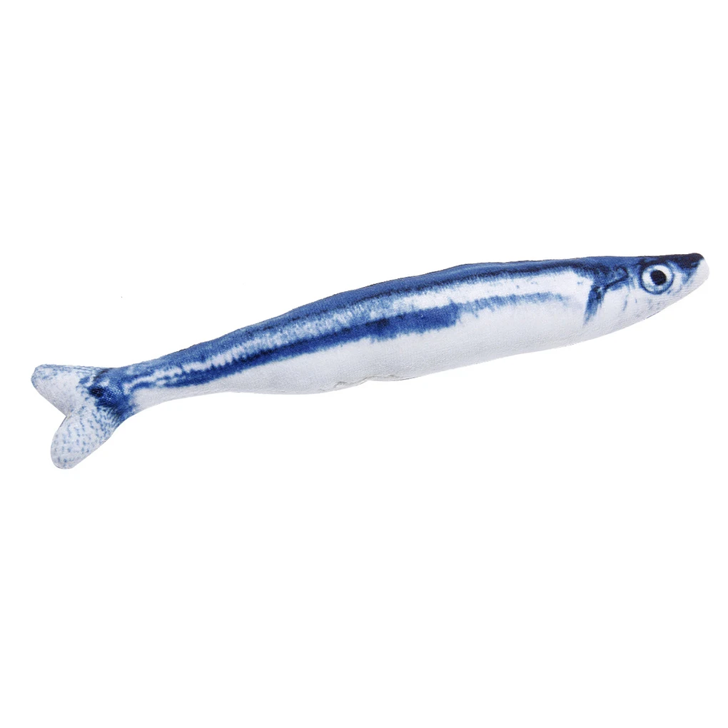 Lifelike Fish Shape Pet Playing Toy Teaser Plush Simulation Fish Interactive Catnip Toy
Lifelike Fish Shape Pet Playing Toy Teaser Plush Simulation Fish Interactive Catnip Toy