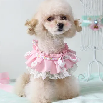 Handmade Dog Scarf pet jewelry Collar Lace Pet accessories Teddy collar of small dog
Handmade Dog Scarf pet jewelry Collar Lace Pet accessories Teddy collar of small dog