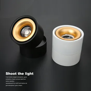 COB LED Downlights 5W 7W 10W 12W Surface Mounted LED Ceiling Lamps Spot Light 360 Degree Rotation Cloth Shop lighting fixtures
COB LED Downlights 5W 7W 10W 12W Surface Mounted LED Ceiling Lamps Spot Light 360 Degree Rotation Cloth Shop lighting fixtures