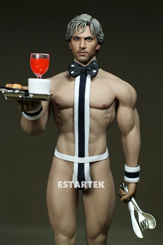 Estartek Customized WJ020 1/6 Sexy Male waiter Set for 12inch Phicen Jodoll Verycool Action Figure DIY
Estartek Customized WJ020 1/6 Sexy Male waiter Set for 12inch Phicen Jodoll Verycool Action Figure DIY