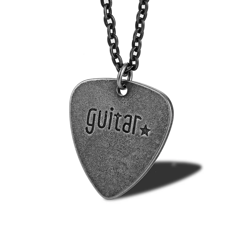 Stainless Steel Pick Necklace Guitar Pick Heart Musci Pendant Necklace For Men Women Guitar Lovers
Stainless Steel Pick Necklace Guitar Pick Heart Musci Pendant Necklace For Men Women Guitar Lovers