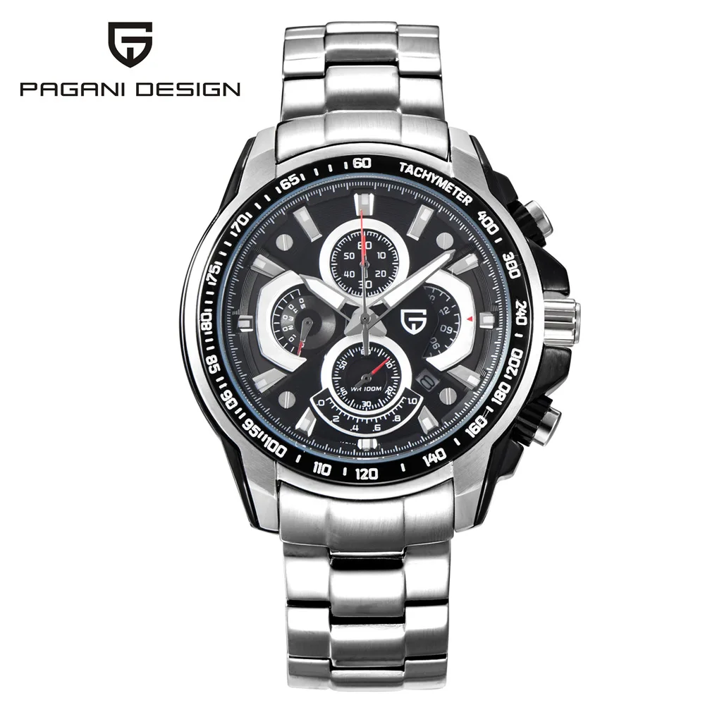 Pagani Men's stainless steel watches waterproof business clock reloj hombre watch relogio masculino quartz gift men wristwatches
Pagani Men's stainless steel watches waterproof business clock reloj hombre watch relogio masculino quartz gift men wristwatches