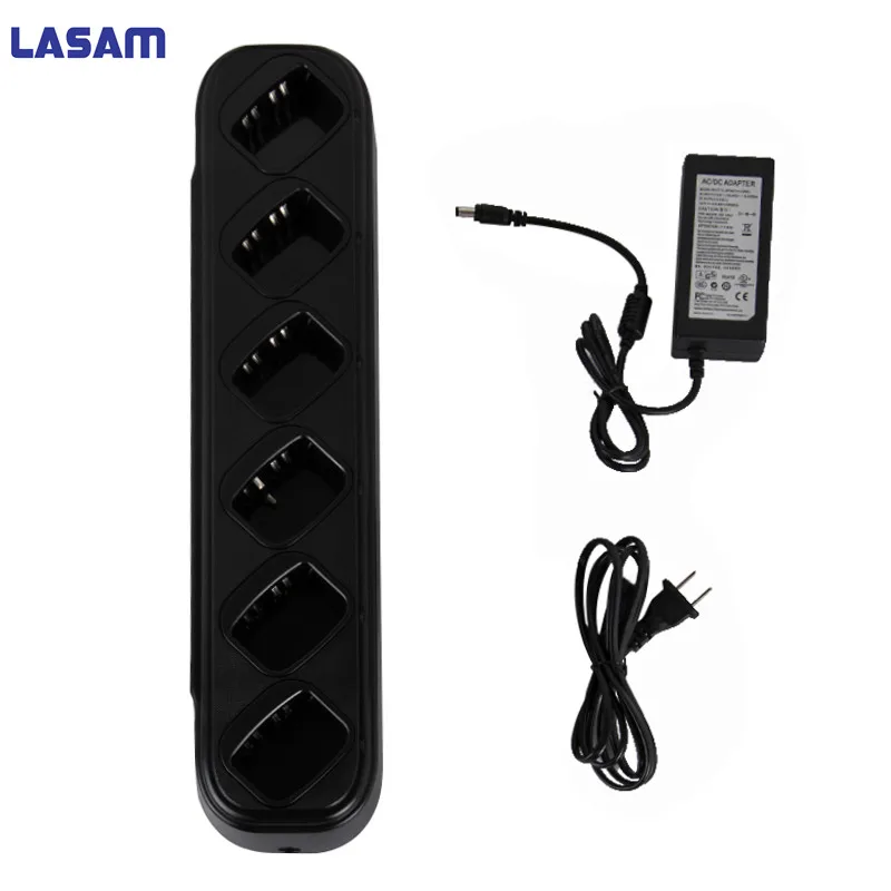 LASAM Single row of six universal charger dock quick charger for motorola walkie talkie gp328/338/340 ht1250 pro5150 mtx8250
LASAM Single row of six universal charger dock quick charger for motorola walkie talkie gp328/338/340 ht1250 pro5150 mtx8250