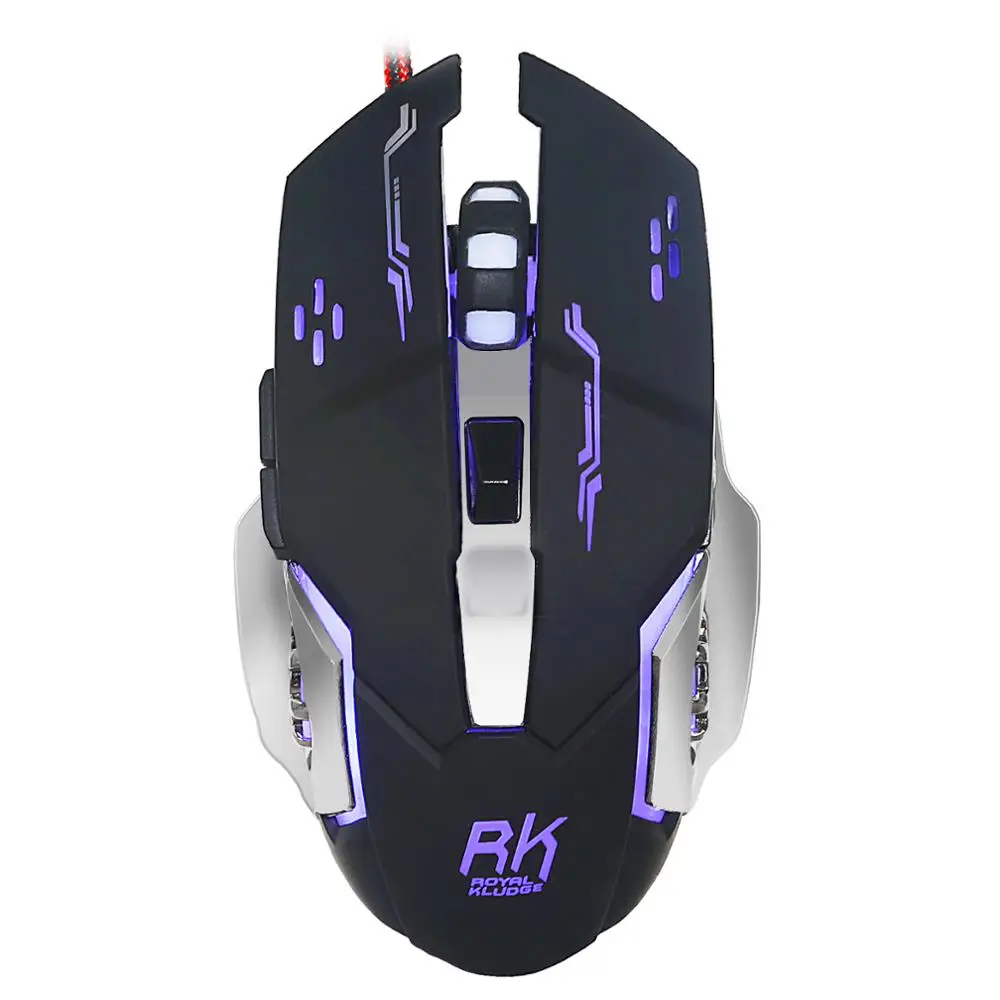 RK Gaming Mouse 4D 2400DPI Adjustable Wired Optical LED Computer Mice USB Cable Silent Mouse for laptop PC 
RK Gaming Mouse 4D 2400DPI Adjustable Wired Optical LED Computer Mice USB Cable Silent Mouse for laptop PC