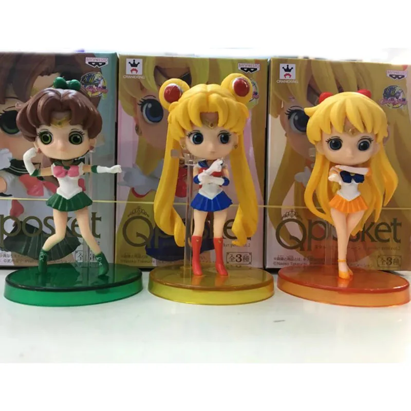 3pcs/set Cartoon Pretty Soldier Sailor Moon Crystal Tsukino Usagi Kino Makoto Sailor venus jupiter PVC action figure model toy
3pcs/set Cartoon Pretty Soldier Sailor Moon Crystal Tsukino Usagi Kino Makoto Sailor venus jupiter PVC action figure model toy