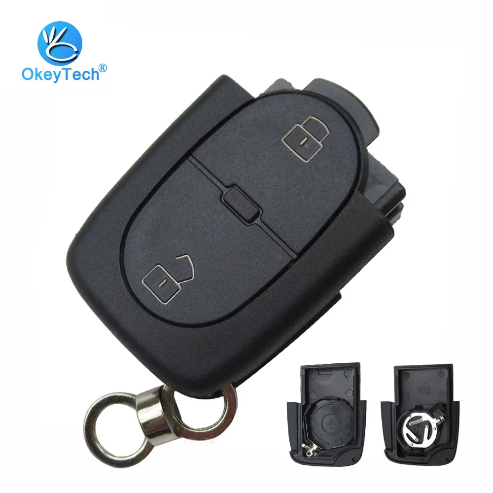 OkeyTech 2 Button Flip Folding Remote Car Key Shell Cover Case Fob CR2032/CR1616 Battery Holder For Audi A2 A3 A4 A6 Old Models
OkeyTech 2 Button Flip Folding Remote Car Key Shell Cover Case Fob CR2032/CR1616 Battery Holder For Audi A2 A3 A4 A6 Old Models