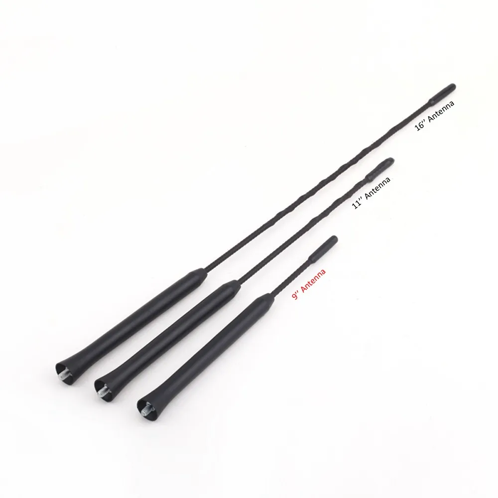 NEW 9" Screw in AM/FM Radio Aerial Antenna Mast Whip Stubby Roof Style Mast Whip Antenna For Toyota Chevrolet Mitsubishi Nissan
NEW 9" Screw in AM/FM Radio Aerial Antenna Mast Whip Stubby Roof Style Mast Whip Antenna For Toyota Chevrolet Mitsubishi Nissan