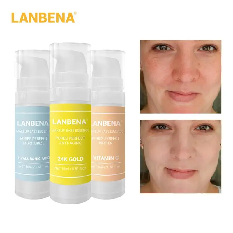 LANBENA Makeup Base Essence Makeup Primer Face Serum Shrink Pores Moisturizing Oil-Control Brighten Foundation Cosmetic SkinCare
LANBENA Makeup Base Essence Makeup Primer Face Serum Shrink Pores Moisturizing Oil-Control Brighten Foundation Cosmetic SkinCare