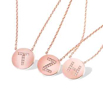 TransGems Moissanite Personalized name necklace Customized name Gift Her 14K Rose Gold
TransGems Moissanite Personalized name necklace Customized name Gift Her 14K Rose Gold